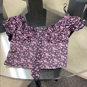 Floral Crop Top